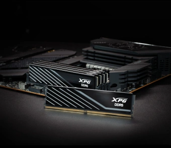 Память DDR5 16GB 5600MHz A-Data AX5U5600C4616G-SLABBK XPG Lancer Blade RTL Gaming PC5-44800 CL46 DIMM ECC 288-pin 1.1В kit dual rank с радиатором Ret - купить недорого с доставкой в интернет-магазине