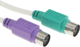Кабель Premier 6-082-PS2 USB 2.0 A(m) PS/2 (f) 0.3м серый (пакет) - купить недорого с доставкой в интернет-магазине