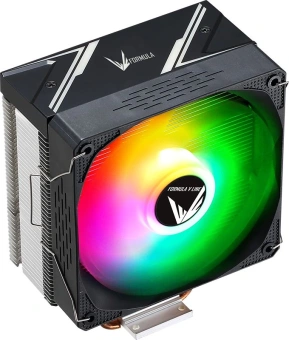 Устройство охлаждения(кулер) Formula Ice Burg Plus ARPW 4P ARGB Soc-AM5/AM4/1151/1200/1700 черный 4-pin 17-34dB Al+Cu 200W Ret - купить недорого с доставкой в интернет-магазине