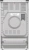Плита Комбинированная Gorenje GK5C42WF-B белый (металлическая крышка) реш.чугун - купить недорого с доставкой в интернет-магазине