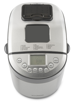 Хлебопечь Hyundai HYBM-4082 550Вт серый/серебристый - купить недорого с доставкой в интернет-магазине