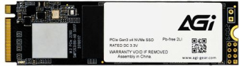 Накопитель SSD AGi PCIe 3.0 x4 1TB AGI1T0G16AI198 AI198 M.2 2280 - купить недорого с доставкой в интернет-магазине