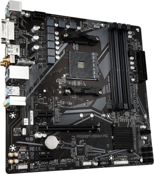 Материнская плата Gigabyte A520M DS3H AC Soc-AM4 AMD A520 4xDDR4 mATX AC`97 8ch(7.1) GbLAN RAID+HDMI+DP - купить недорого с доставкой в интернет-магазине