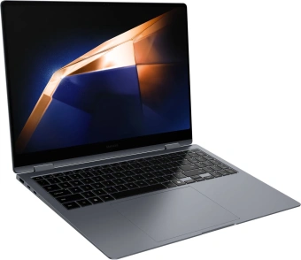 Ноутбук Samsung Galaxy Book 4 Pro 360 NP964 Core Ultra 7 155H 32Gb SSD1Tb Intel Arc 16" AMOLED Touch 2.8K (2880x1800) Windows 11 Pro grey WiFi BT Cam (NP964QGK-KG1US) - купить недорого с доставкой в интернет-магазине