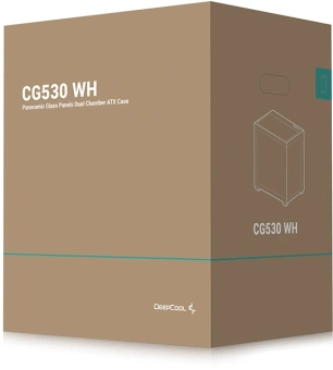 Корпус Deepcool CG530 WH белый без БП ATX 10x120mm 4x140mm 1xUSB2.0 2xUSB3.0 audio bott PSU - купить недорого с доставкой в интернет-магазине