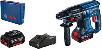 Перфоратор Bosch GBH 180-LI BL Set патрон:SDS-plus уд.:2Дж аккум. (кейс в комплекте) - купить недорого с доставкой в интернет-магазине