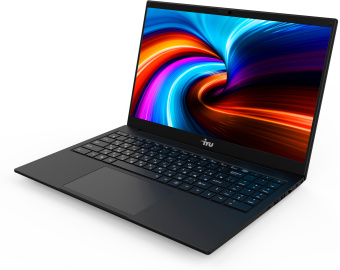 Ноутбук IRU Калибр 15TLI Core i5 1135G7 8Gb SSD256Gb Intel Iris Xe graphics 15.6" IPS FHD (1920x1080) Free DOS black WiFi BT Cam 7200mAh (1894428) - купить недорого с доставкой в интернет-магазине