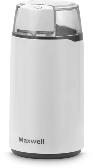 Кофемолка Maxwell MW-1703 W 200Вт сист.помол.:ротац.нож вместим.:45гр белый - купить недорого с доставкой в интернет-магазине