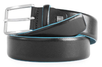 Ремень мужской Piquadro Blue Square CU5258B2/N 125х3.5см черный натур.кожа - купить недорого с доставкой в интернет-магазине