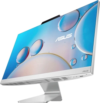 Моноблок Asus F3402WFA-WPC0040 23.8" Full HD Ryzen 3 7320U (2.4) 8Gb SSD512Gb RGr CR без ОС GbitEth WiFi BT 90W клавиатура мышь Cam белый 1920x1080 - купить недорого с доставкой в интернет-магазине
