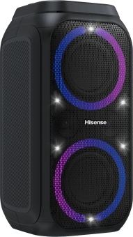 Минисистема Hisense Party Rocket 160 черный 160Вт FM USB BT - купить недорого с доставкой в интернет-магазине