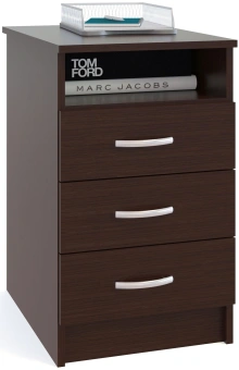 Тумба Сокол КТ-14 приставная 404x571x670мм венге (КТ14ВК5) - купить недорого с доставкой в интернет-магазине