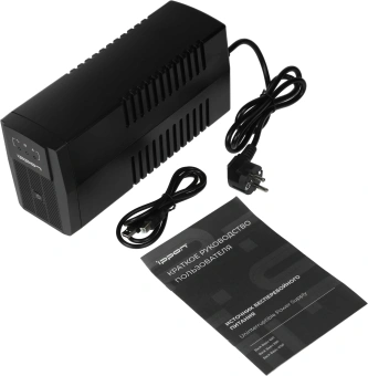 Источник бесперебойного питания Ippon Back Basic 650 360Вт 650ВА черный - купить недорого с доставкой в интернет-магазине