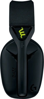 Наушники с микрофоном Logitech G435 черный/желтый (981-001051) - купить недорого с доставкой в интернет-магазине