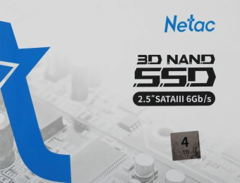 Накопитель SSD Netac SATA-III 4TB NT01N600S-004T-S3X N600S 2.5" - купить недорого с доставкой в интернет-магазине