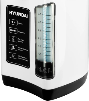 Термопот Hyundai HYTP-4840 4л. 750Вт белый/черный - купить недорого с доставкой в интернет-магазине