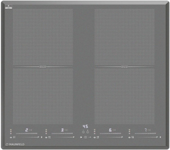 Индукционная варочная поверхность Maunfeld CVI594SF2LGR серый - купить недорого с доставкой в интернет-магазине