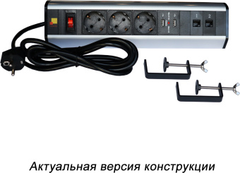 Блок распределения питания Lanmaster LAN-WA-DC/3G+2UC+2C6 гор.размещ. 3xSchuko 2xUSB 2xRJ45 базовые 16A Schuko 3м - купить недорого с доставкой в интернет-магазине