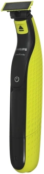 Бритва сетчатая Philips OneBlade QP2724/20 реж.эл.:1 питан.:аккум. черный/зеленый - купить недорого с доставкой в интернет-магазине