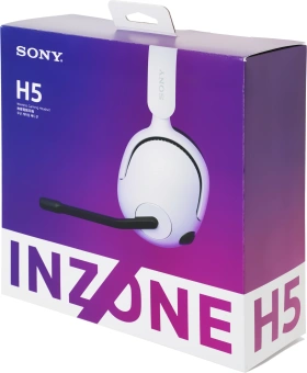 Гарнитура накладные Sony INZONE H5 1.5м белый/черный беспроводные bluetooth оголовье (WH-G500/W) - купить недорого с доставкой в интернет-магазине