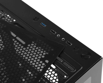 Корпус Formula Crystal Z1 черный без БП ATX 3x120mm 2xUSB2.0 1xUSB3.0 audio bott PSU - купить недорого с доставкой в интернет-магазине