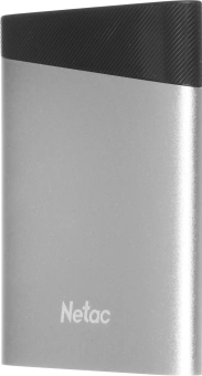 Накопитель SSD Netac USB-C 120GB NT01Z6S-120G-32SL Z6S 2.5" серебристый - купить недорого с доставкой в интернет-магазине