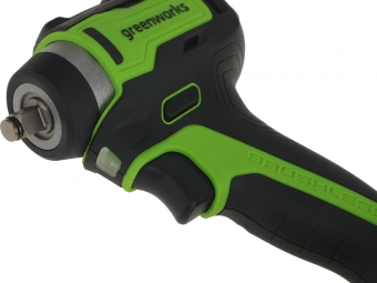 Гайковерт Greenworks G24IW200 аккум. патрон:квад.3/8" (3803607) - купить недорого с доставкой в интернет-магазине