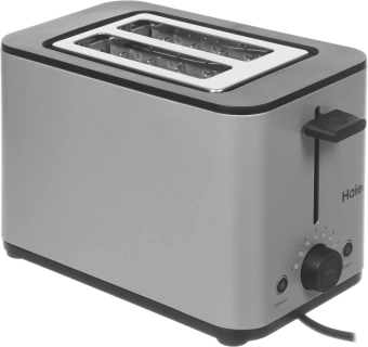 Тостер Haier HT-601 900Вт серебристый - купить недорого с доставкой в интернет-магазине