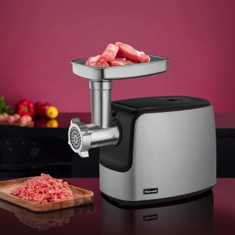 Мясорубка Rondell RDE-1458 стальной - купить недорого с доставкой в интернет-магазине