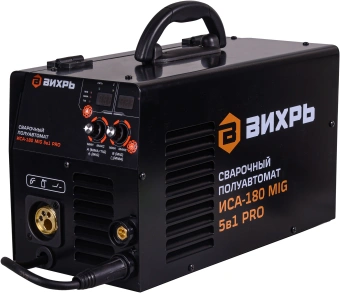 Сварочный полуавтомат Вихрь ИСА-180 MIG PRO инвертор MIG-MAG/FCAW/MMA/Lift TIG 4.8кВт - купить недорого с доставкой в интернет-магазине
