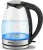 Чайник электрический Vitek VT-7046 1.7л. 2200Вт прозрачный/черный корпус: пластик/стекло - цена, купить или заказать с доставкой в интернет-магазине Чайник электрический Vitek VT-7046 1.7л. 2200Вт прозрачный/черный корпус: пластик/стекло - купить недорого с доставкой в интернет-магазине