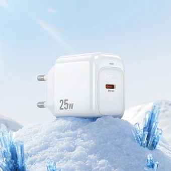 Сетевое зар./устр. Hoco CS53A Surplus 25W 3A (PD) USB Type-C универсальное белый (31488) - купить недорого с доставкой в интернет-магазине