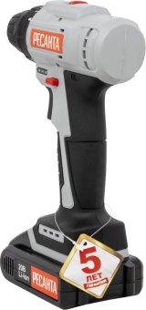 Дрель-шуруповерт Ресанта ДА-20-2ЛК-Б аккум. патрон:быстрозажимной (кейс в комплекте) (75/14/10) - купить недорого с доставкой в интернет-магазине