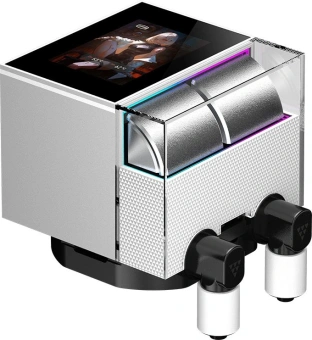 Система водяного охлаждения PcCooler DS360 Display Soc-AM5/AM4/1200/1700/1851 белый 4-pin Al LCD 310W Ret (DS360-WHNWXY-GL) - купить недорого с доставкой в интернет-магазине