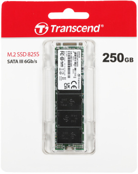 Накопитель SSD Transcend SATA III 250GB TS250GMTS825S 825S M.2 2280 0.3 DWPD - купить недорого с доставкой в интернет-магазине