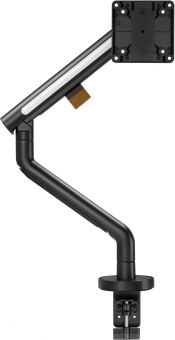 Кронштейн для мониторов Ultramounts UM725B черный 17"-32" макс.9кг крепление к столешнице поворот и наклон - купить недорого с доставкой в интернет-магазине