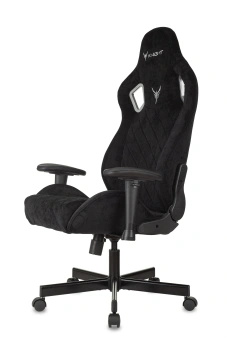 Кресло игровое Knight Outrider LTD черный Light-20 с подголов. крестов. металл - купить недорого с доставкой в интернет-магазине