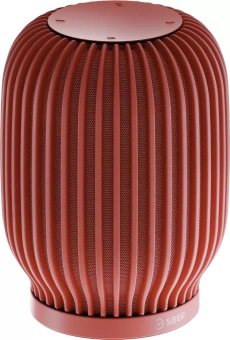 Умная колонка Sber Boom SBDV-00090 Салют красный 40W 1.0 BT/Wi-Fi (SBDV-00090T) - купить недорого с доставкой в интернет-магазине