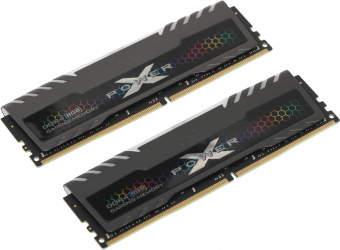 Память DDR4 2x16GB 3600MHz Silicon Power SP032GXLZU360BDB Xpower Turbine RGB RTL Gaming PC4-28800 CL18 DIMM 260-pin 1.35В kit single rank с радиатором Ret - купить недорого с доставкой в интернет-магазине