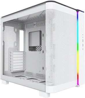 Корпус Montech King 95 белый без БП ATX 9x120mm 6x140mm 2xUSB3.0 audio bott PSU - купить недорого с доставкой в интернет-магазине