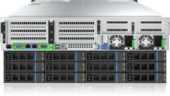 Сервер IRU Rock g4236ag3 2x7313 2x32Gb 9361-16i 2x1300W w/o OS (2098238) - купить недорого с доставкой в интернет-магазине