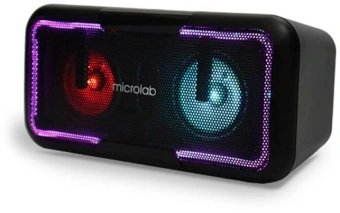 Колонка порт. Microlab BP11 черный/черный 16W 1.0 BT 10м 1800mAh (без.бат) - купить недорого с доставкой в интернет-магазине
