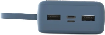 Мобильный аккумулятор Tecno Pocket S201 20000mAh 2.4A синий - купить недорого с доставкой в интернет-магазине