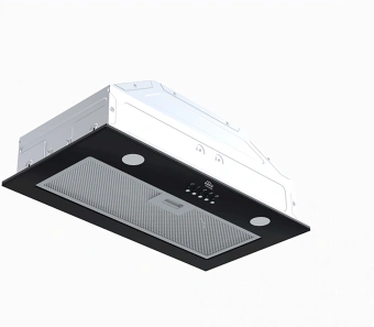 Вытяжка встраиваемая Oasis UNC-50B (FR) черный управление: кнопочное (1 мотор) - купить недорого с доставкой в интернет-магазине