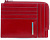 Чехол для кредитных карт Piquadro Blue Square PU1243B2R/R красный натур.кожа
