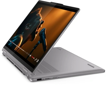Ноутбук Lenovo Yoga 7 14AHP9 Ryzen 5 8640HS 16Gb SSD1Tb AMD Radeon 760M 14" IPS Touch WUXGA (1920x1200) Windows 11 Home dk.grey WiFi BT Cam Bag (83DK006SRK) - купить недорого с доставкой в интернет-магазине