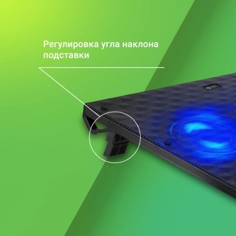 Подставка для ноутбука Digma D-NCP156-2 15.6"360x260x27мм 2xUSB 2x 120ммFAN 650г черный - купить недорого с доставкой в интернет-магазине