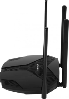 Роутер беспроводной Mercusys MR70X AX1800 10/100/1000BASE-TX черный - купить недорого с доставкой в интернет-магазине
