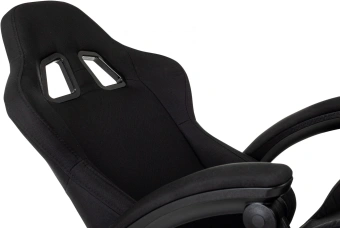 Кресло игровое Zombie Predator черный Neo Black с подголов. крестов. пластик - купить недорого с доставкой в интернет-магазине