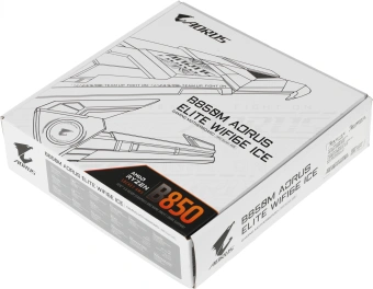 Материнская плата Gigabyte B850M AORUS ELITE WIFI6E ICE Socket AM5 AMD B850 4xDDR5 mATX AC`97 8ch(7.1) 2.5Gg RAID+DP - купить недорого с доставкой в интернет-магазине